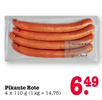 E-Center Pikante rote Angebot
