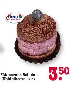 E-Center Scheck-in manufaktur macarons schoko-heidelbeere Angebot