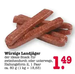 E-Center Würzige landjäger Angebot