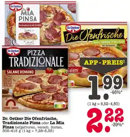 E-Center Dr. oetker die ofenfrische pizza Angebot