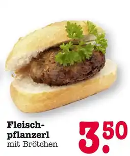 E-Center Fleischpflanzerl mit brötchen Angebot