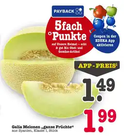 E-Center Galia melonen Angebot