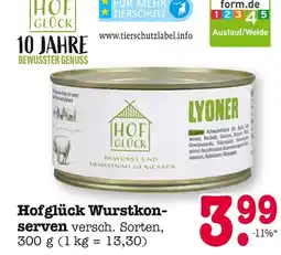 E-Center Hofglück wurstkonserven Angebot