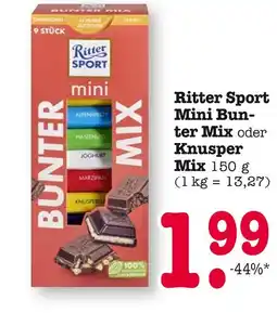 E-Center Ritter sport mini bunter mix Angebot