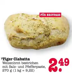 E-Center Tiger ciabatta Angebot