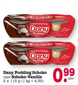 E-Center Dany pudding schoko Angebot