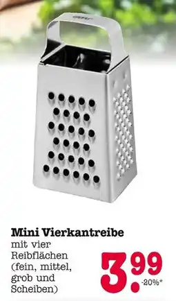 E-Center Mini vierkantreibe Angebot