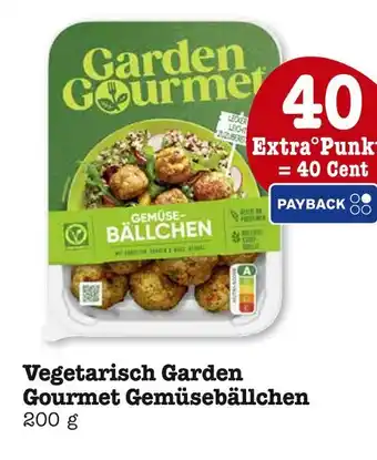 E-Center Garden gourmet gemüsebällchen Angebot