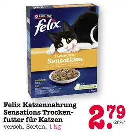 E-Center Purina felix sensations trockenfutter für katzen Angebot