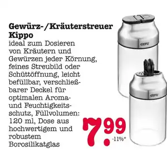 E-Center Gefu gewürz-/kräuterstreuer kippo Angebot