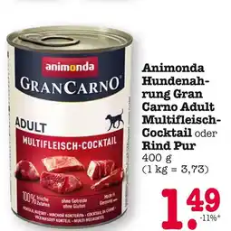 E-Center Animonda gran carno adult multifleisch-cocktail Angebot
