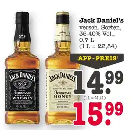 E-Center Jack daniel's tennessee whiskey Angebot