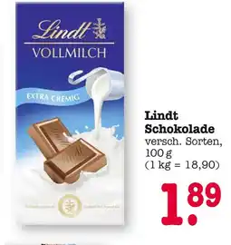 E-Center Lindt schokolade Angebot