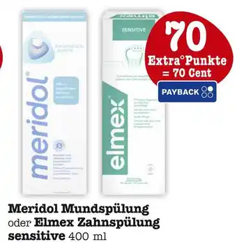 E-Center Meridol meridol mundspülung oder elmex zahnspülung sensitive Angebot