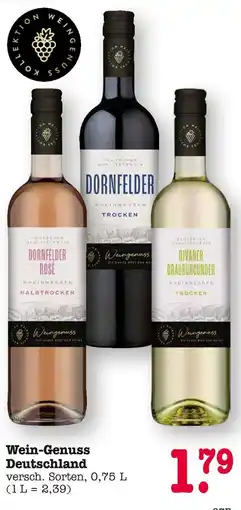 E-Center Weingenuss dornfelder rosé Angebot