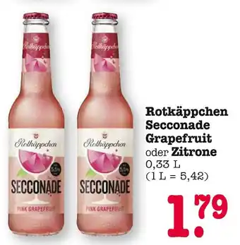 E-Center Rotkäppchen seccoade grapefruit Angebot