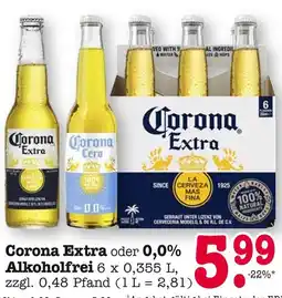 E-Center Corona extra Angebot