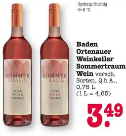 E-Center Baden ortenauer weinkeller sommertraum wein Angebot