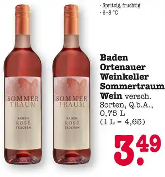 E-Center Baden ortenauer weinkeller sommertraum wein Angebot
