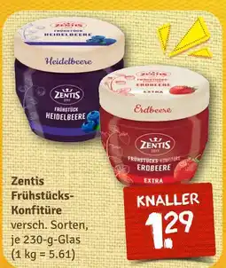 nahkauf Zentis frühstücks-konfitüre heidelbeere Angebot
