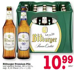 E-Center Bitburger premium pils Angebot