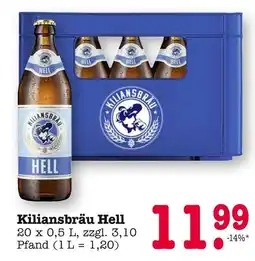 E-Center Kiliansbräu hell Angebot