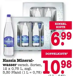 E-Center Hassia mineralwasser Angebot