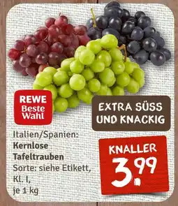 nahkauf Rewe beste wahl kernlose tafeltrauben Angebot