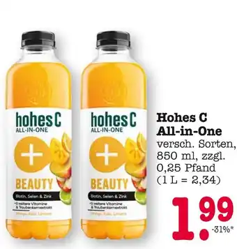 E-Center Hohes c all-in-one Angebot