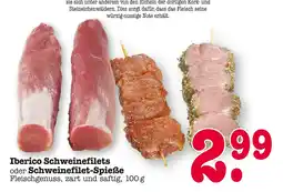 E-Center Iberico schweinefilets Angebot