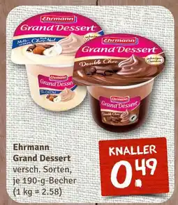nahkauf Ehrmann grand dessert milk choc nut Angebot