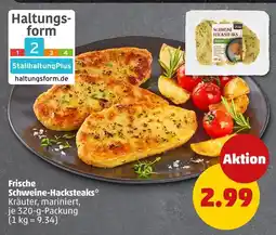 PENNY Frische schweine-hacksteaks Angebot