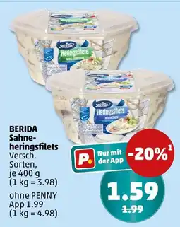 PENNY Berida sahneheringsfilets Angebot