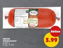 PENNY Meister schinkenwurst Angebot