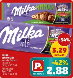 PENNY Milka schokolade Angebot