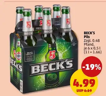 PENNY Beck's pils Angebot