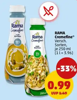 PENNY Rama cremfine Angebot