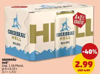 PENNY Oberbräu hell Angebot