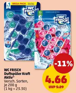 PENNY Wc frisch duftspüler kraft aktiv Angebot