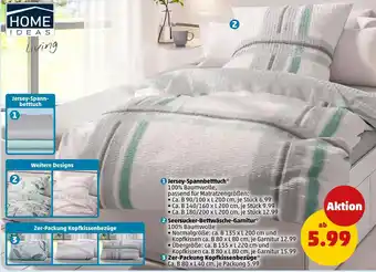 PENNY Home ideas jersey-spannbetttuch Angebot