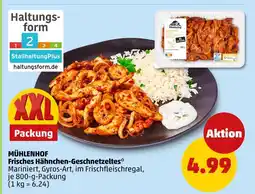 PENNY Mühlenhof frisches hähnchen-geschnetzeltes Angebot