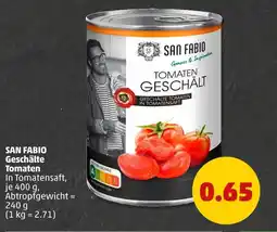 PENNY San fabio geschälte tomaten Angebot