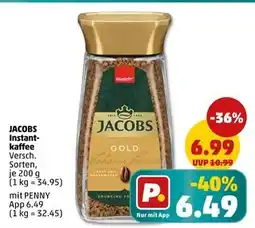 PENNY Jacobs instantkaffee Angebot
