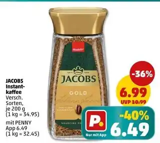 PENNY Jacobs instantkaffee Angebot