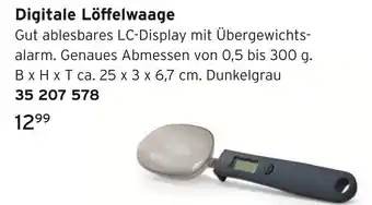 Tchibo Digitale löffelwaage Angebot