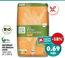 PENNY Naturgut bio weizenmehl type 405 Angebot