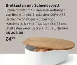Tchibo Brotkasten mit schneidebrett Angebot