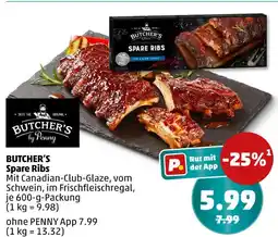 PENNY Butcher's by penny spare ribs Angebot