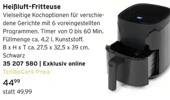 Tchibo Heißluft-fritteuse Angebot