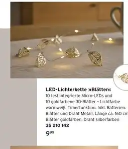 Tchibo Led-lichterkette blätter Angebot